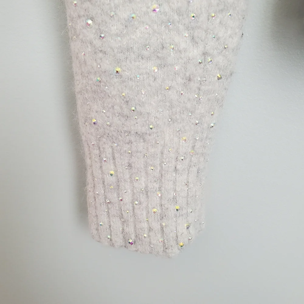 J.CREW Gemstone Sweater in Supersoft Yarn Size Medium Wool Blend